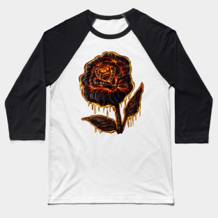 Volcano Rose Baseball T-Shirt